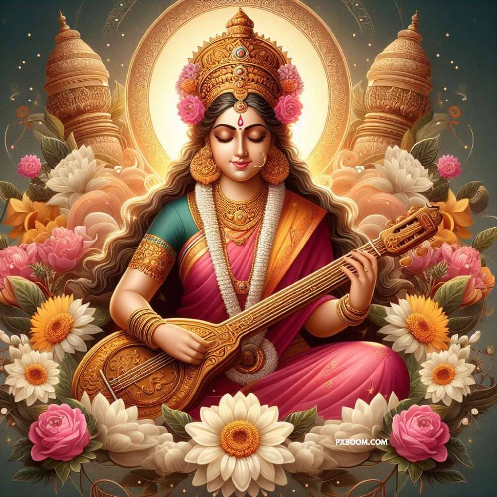 सरस्वती पूजा की हार्दिक शुभकामनाये 5 Happy Saraswati Puja