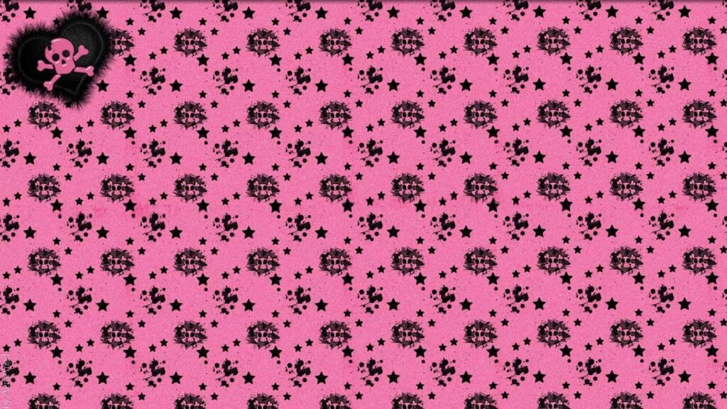 9767123 pink skull wallpaper Cyberpunk wallpaper