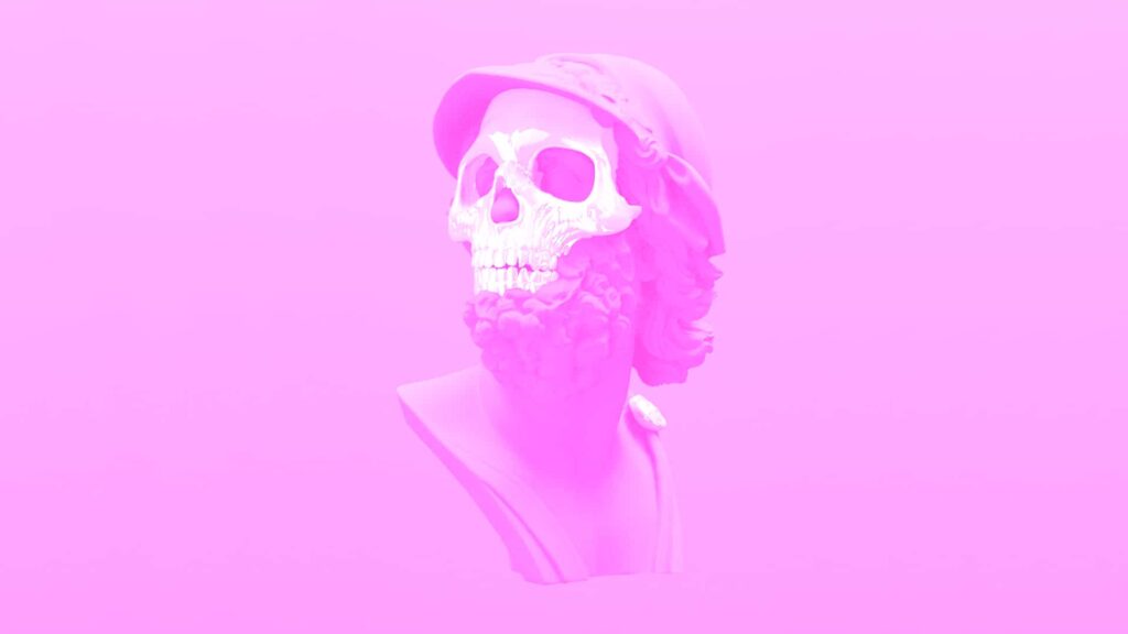 9767124 pink skull Pink Skull wallpapers