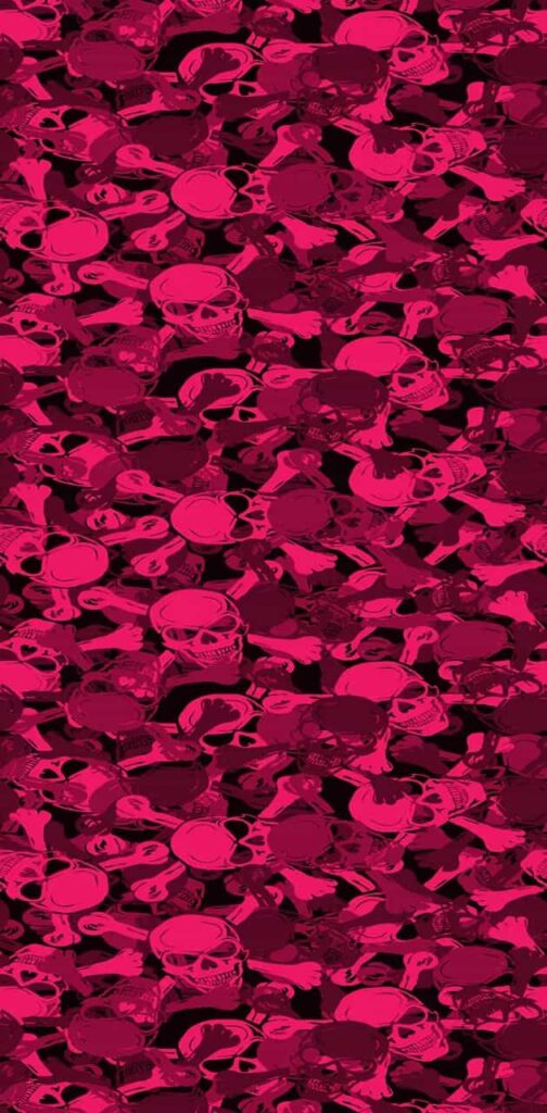 9767139 pink skull camo wallpaper Cyberpunk wallpaper