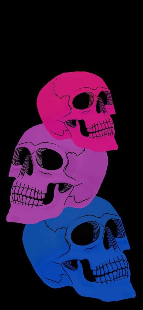9767165 skull wallpaper for spooky season Pink Skull wallpapers