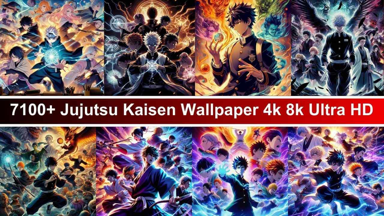 Jujutsu Kaisen Wallpaper 4k 8k Ultra HD Free Download