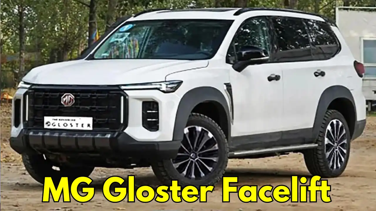 MG Gloster Facelift Spotted Testing: Launch in 2025, Features Leaked